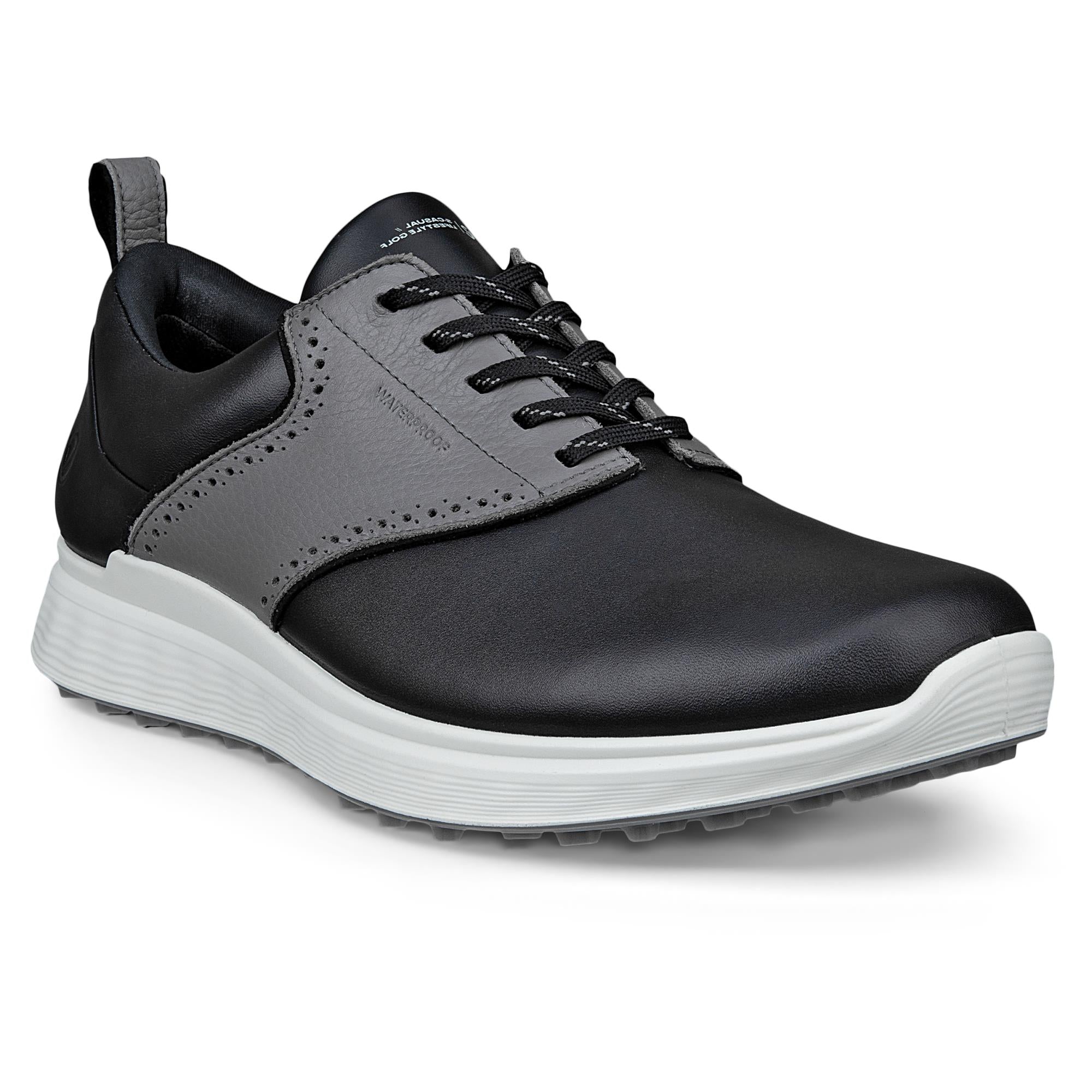 Ecco S-Casual Mens Golf Shoes Black/Steel